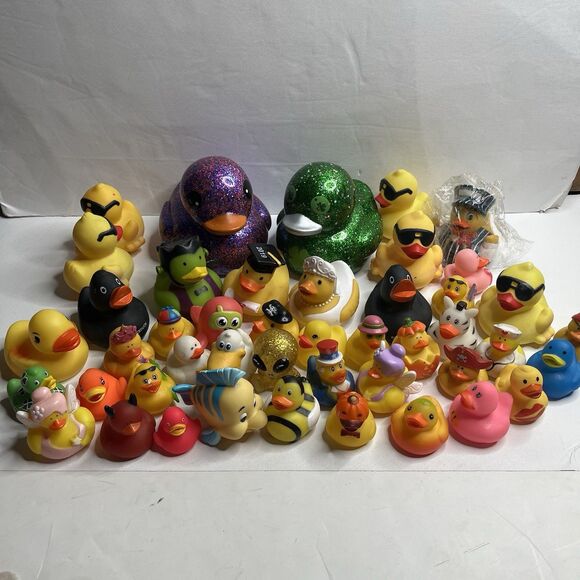 Lot of 45 Rubber Duckies Jeep Wrangler  Various Themes And Sizes - Picture 1 of 14